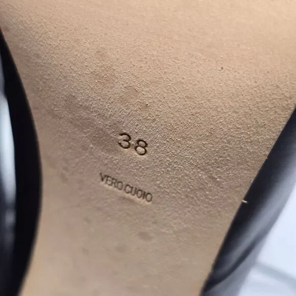 Alexander Wang Constance Black Leather Booties Blue Cast Died Toes Ultra High 8 - Picture 10 of 14